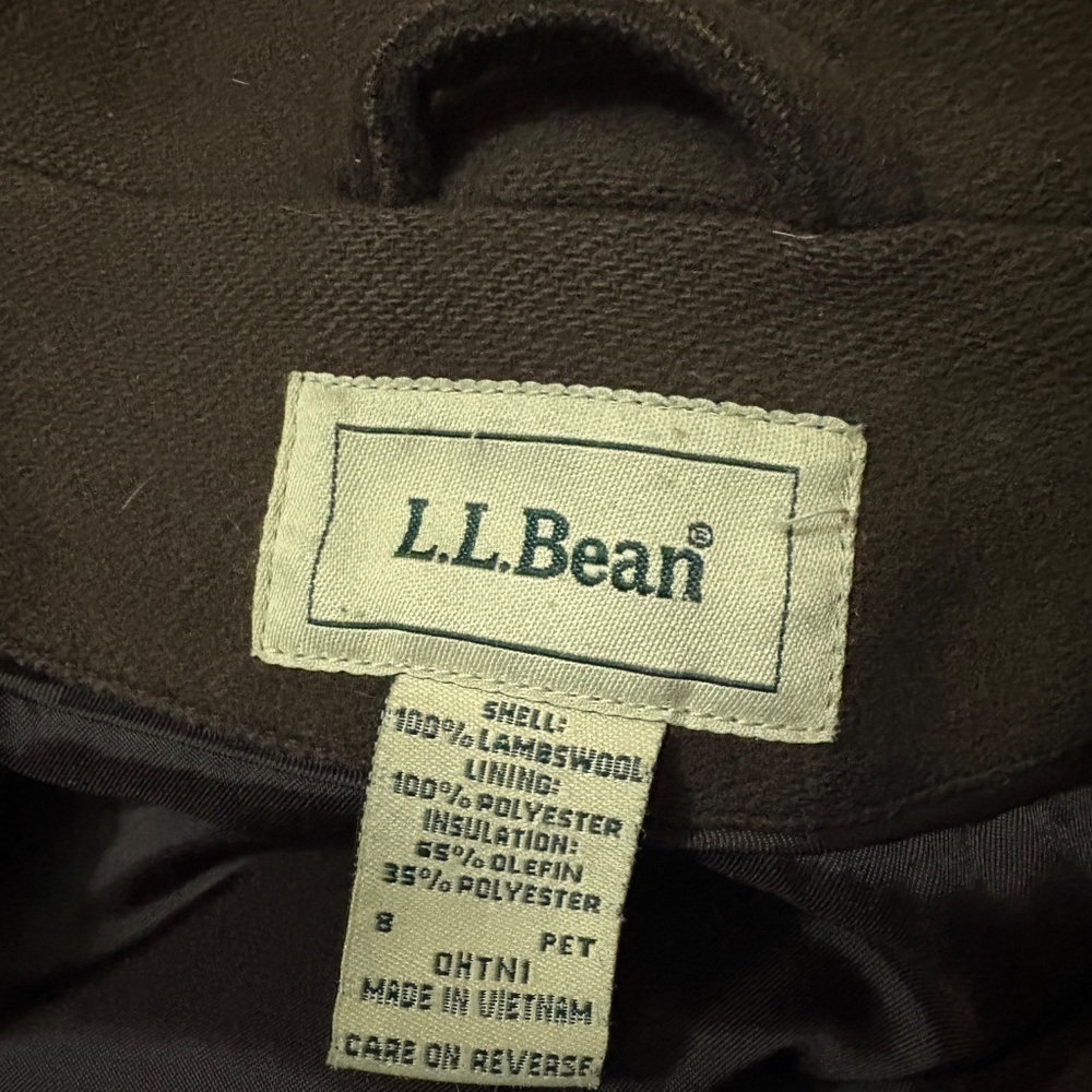 Vintage L. L. Bean Overcoat/Peacoat - Picture 8 of 8